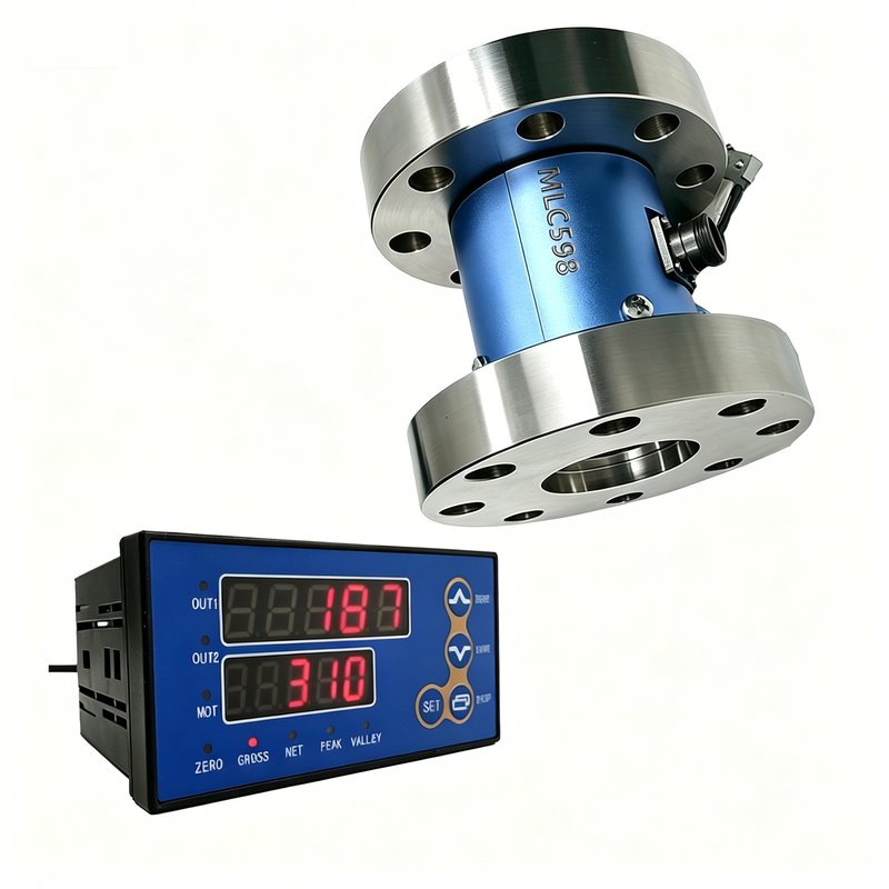 MLC598 testing machine double flange static torque sensor