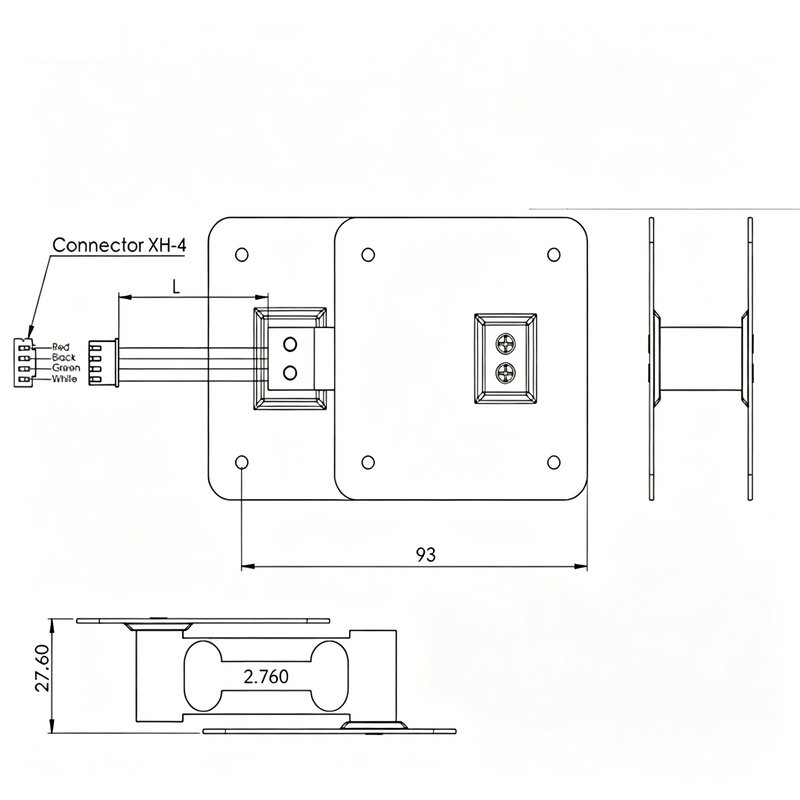 MLC608A - Vending Machine Weighing Sensor 10kg MLC608A - Vending Machine Weighing Sensor 10kg